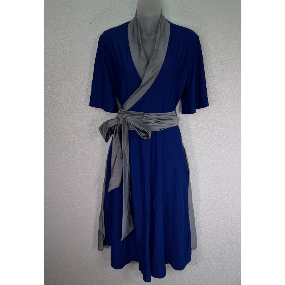 Elhoffer Design Dress Womens Large Magical Wrap Belted Fit Flare Cosplay Costume